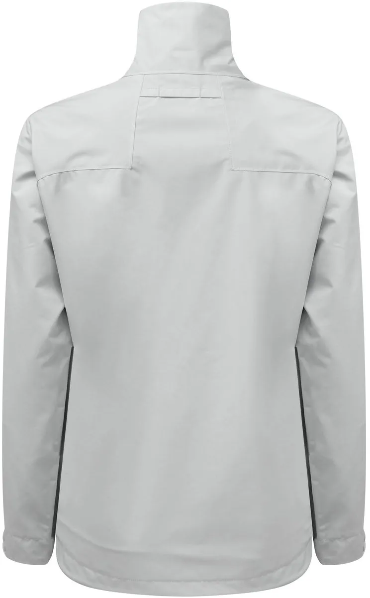 Gill Crew Sport Lite Womens Waterproof Jacket - Silver quilted Skinny Fit