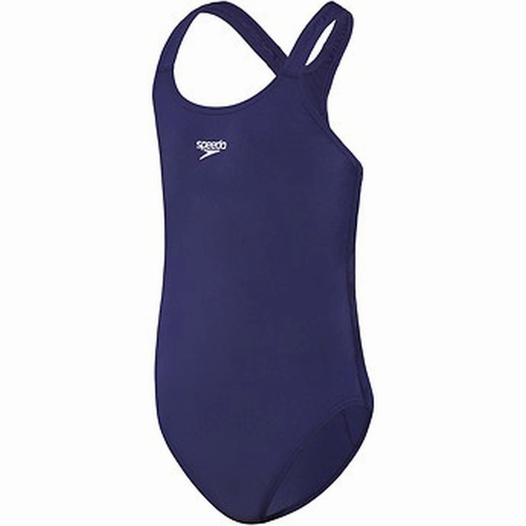 Speedo Girls Endurance Medalist One Piece Mesh-Panels
