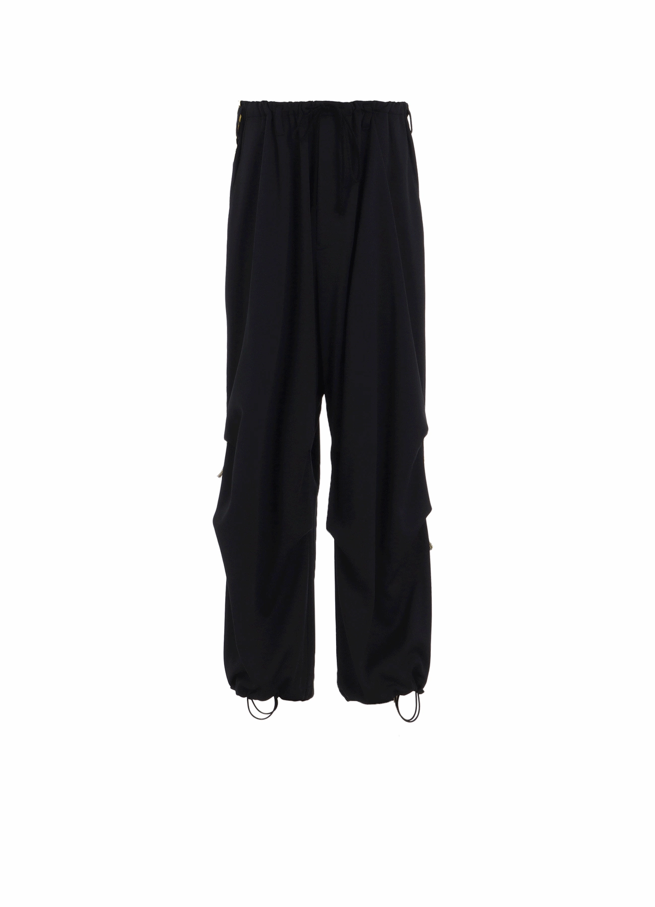 Fashion Forward PE/SMOOTH JERSEY KNEE TUCK MILITARY PANTS WITH TYROLEAN TAPES