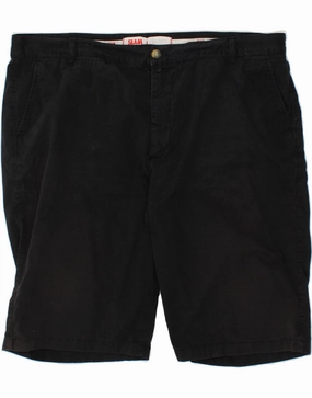 Reinforced Stitching SLAM Mens Chino Shorts W42 2XL Navy Blue