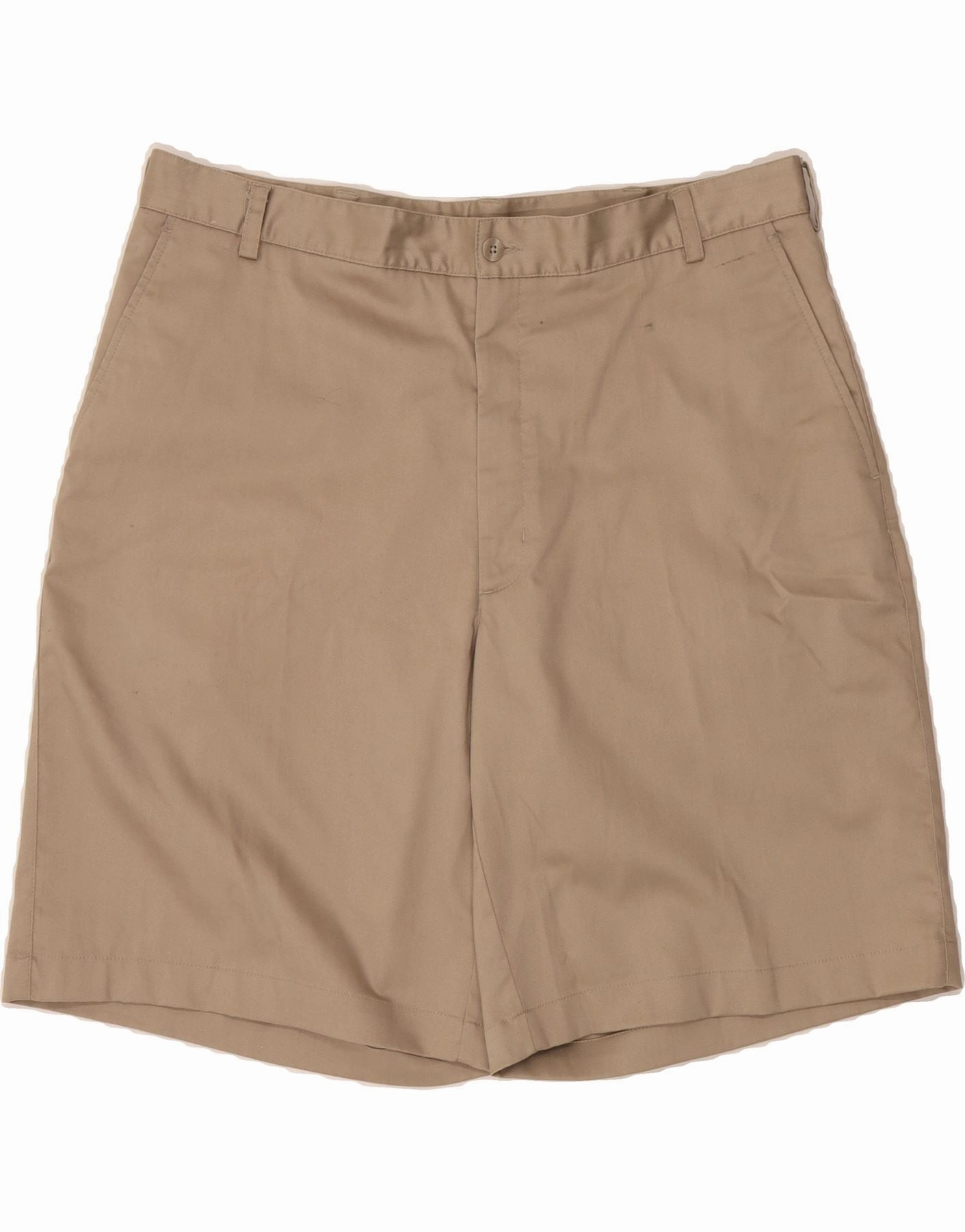 NIKE Mens Chino Shorts W38 XL Grey Cotton Stay Cool