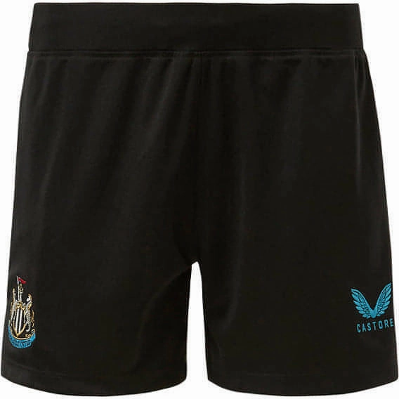 Secure Pocket Zippers Snag Free Fabric Technology Castore Newcastle United Home Womens Football Shorts