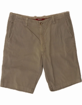 Eco - friendly CARRERA Mens Chino Shorts W38 XL Brown Cotton
