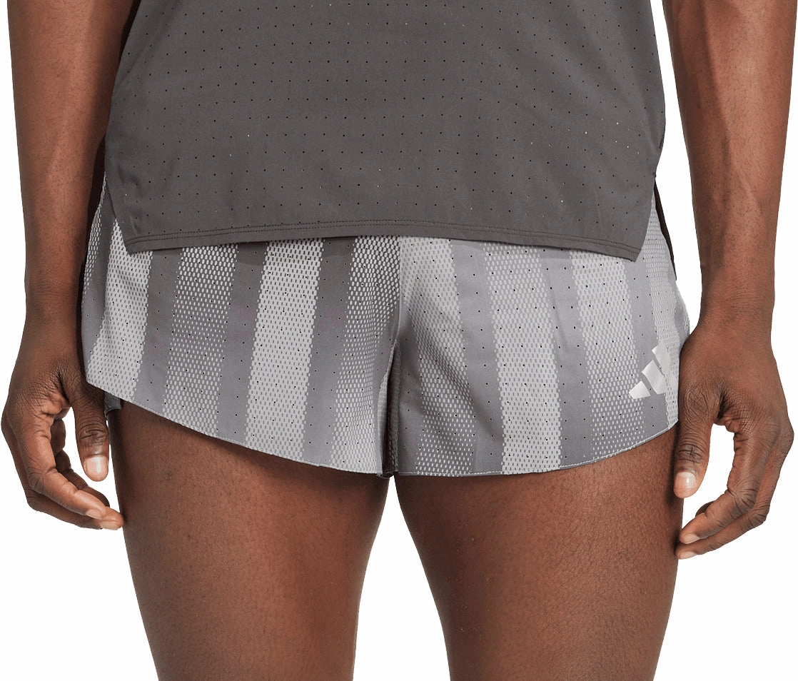 adidas Adizero Pro 3 Inch Mens Running Shorts - Grey Office Wear