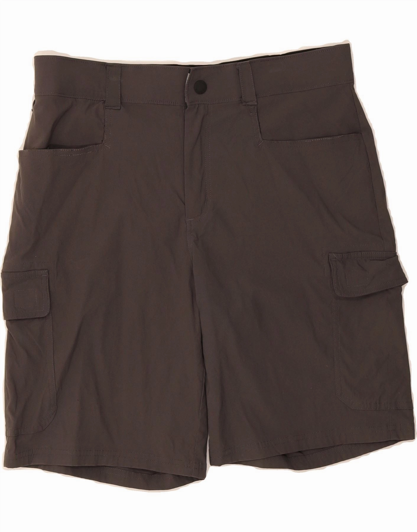 Stretch Woven Fabric ORVIS Mens Cargo Shorts W32 Medium  Grey Nylon