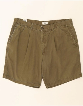 Easy Flow Fit Outdoor Look DOCKERS Mens Relaxed Fit Chino Shorts W40 XL  Khaki Cotton
