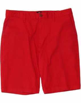 long-lasting quality DC Mens Chino Shorts W36 Large Red Cotton