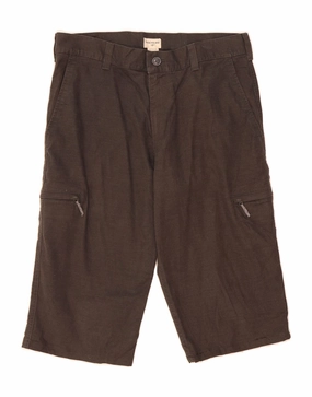 Sporty Vibe Elastic hem DOCKERS Mens Cargo Bermuda Shorts W34 Large  Grey Cotton