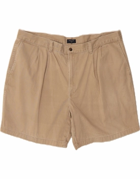 Daywear Zero Irritation Tags DOCKERS Mens Pegged Chino Shorts W44 2XL Beige Cotton
