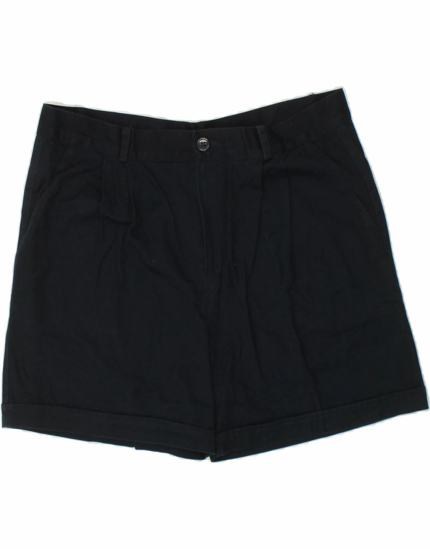 Casual Fit VINTAGE Mens Chino Shorts W36 Large  Navy Blue