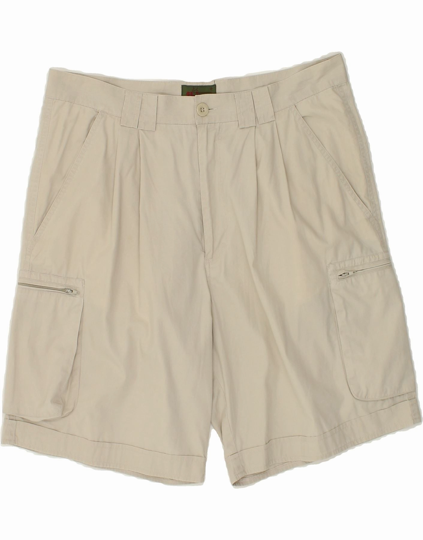 healthcare industry UNIVERS Mens Cargo Shorts IT 52 XL W34  Grey Cotton