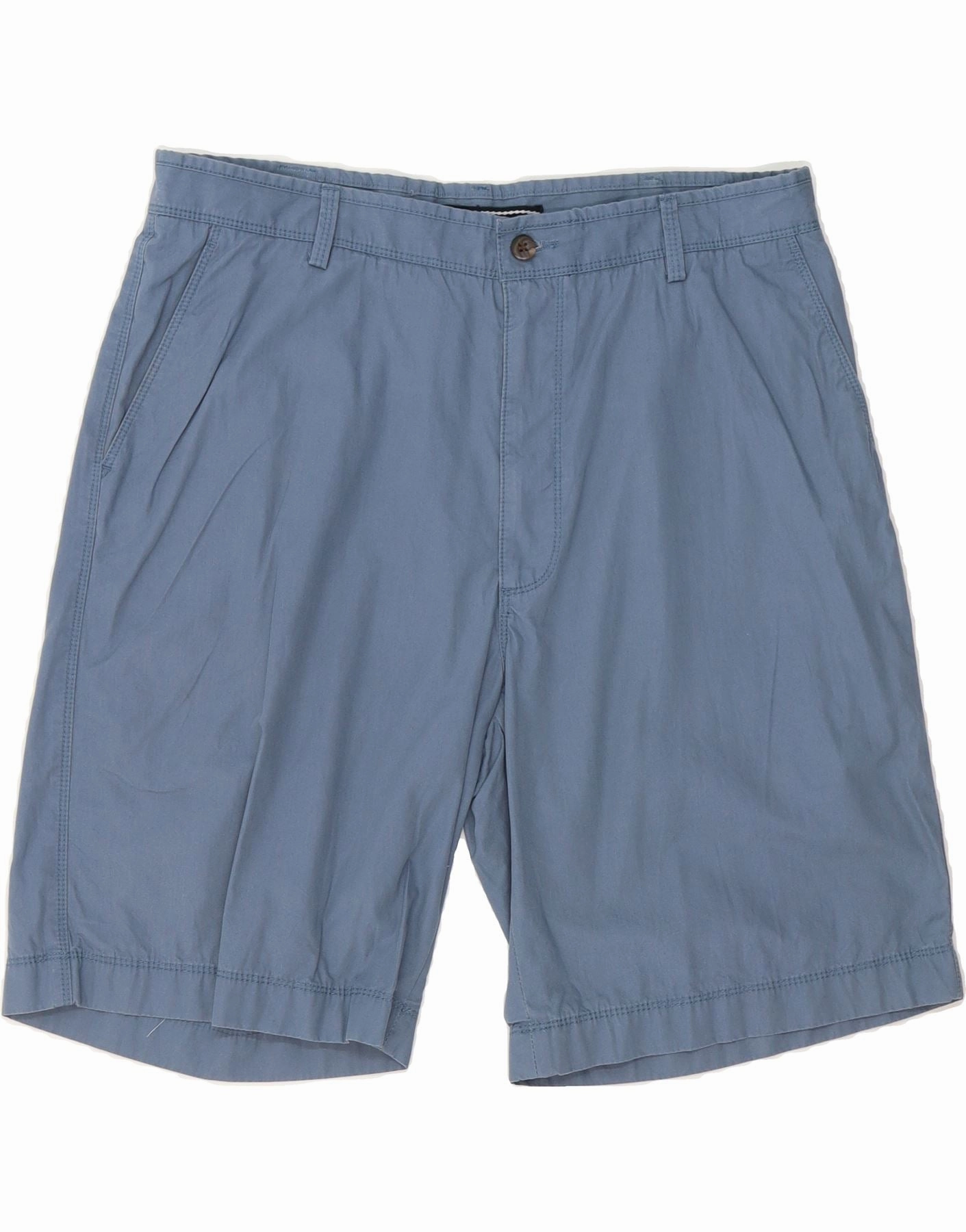 Gloves NAUTICA Mens Chino Shorts W36 Large  Blue Cotton