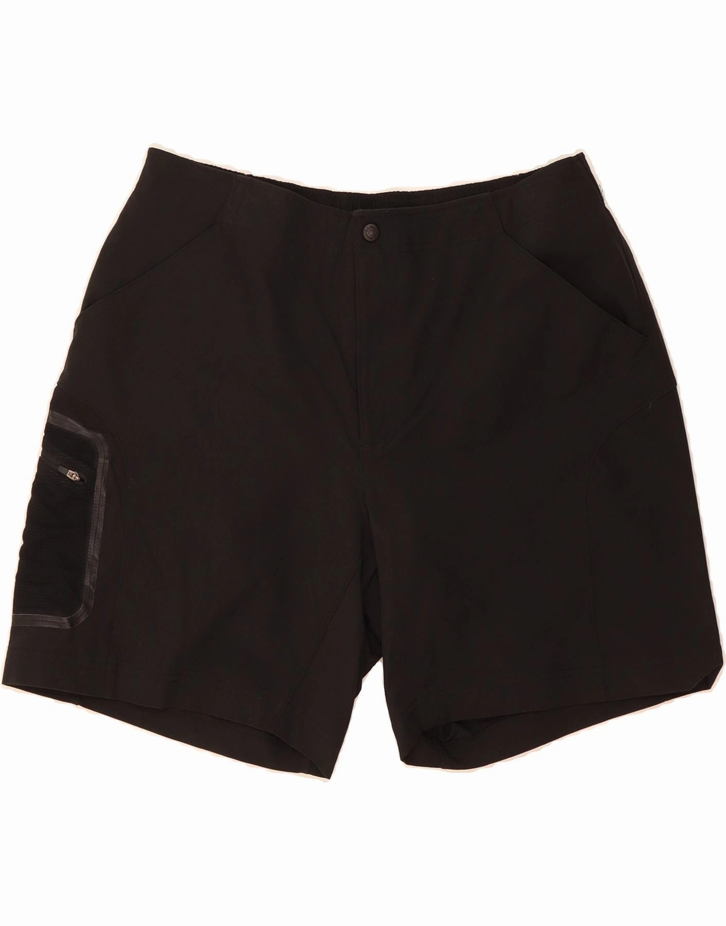 L.L.BEAN Mens Cargo Shorts Large W34 Black Nylon concert outfit