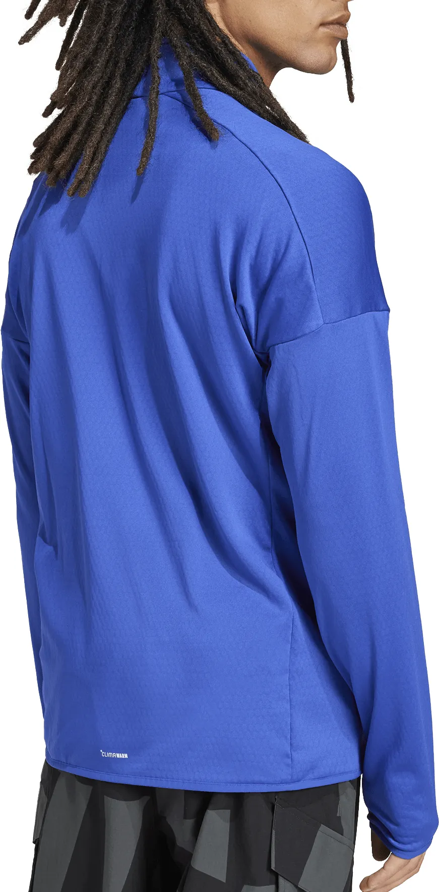 adidas Terrex Xperior ClimaWarm Light Fleece Mens Walking Jacket - Blue Technique