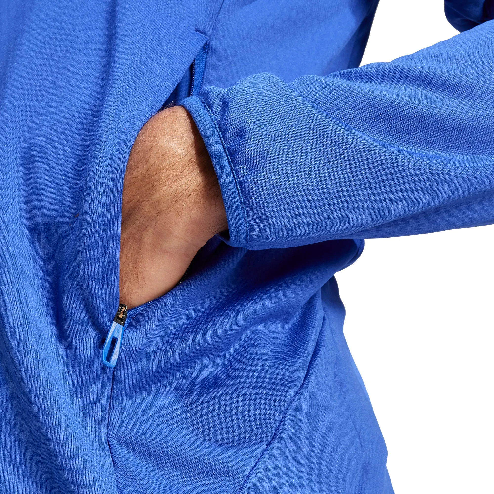 adidas Terrex Xperior ClimaWarm Light Fleece Mens Walking Jacket - Blue Fashion Active Cream