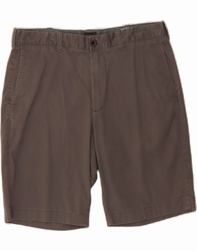 Flex Fit Design Fashion Fit J. CREW Mens Chino Shorts W34 Large  Grey Cotton