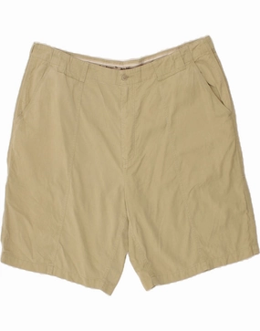 Casual Shorts education industry TOMMY BAHAMA Mens Chino Shorts W42 2XL  Beige Lyocell