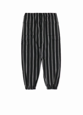 HARD TWISTED STRIPE POCKET PANTS Low Profile Waistband