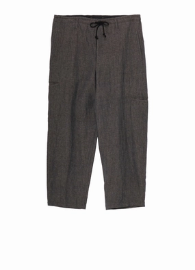 HEATHER KHADI PANTS WITH RIGHT AND LEFT LEG POCKETS Comfy Fit