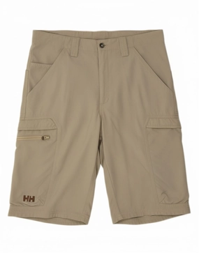 HELLY HANSEN Mens Cargo Shorts W36 Large Grey Polyamide Relaxed Fit