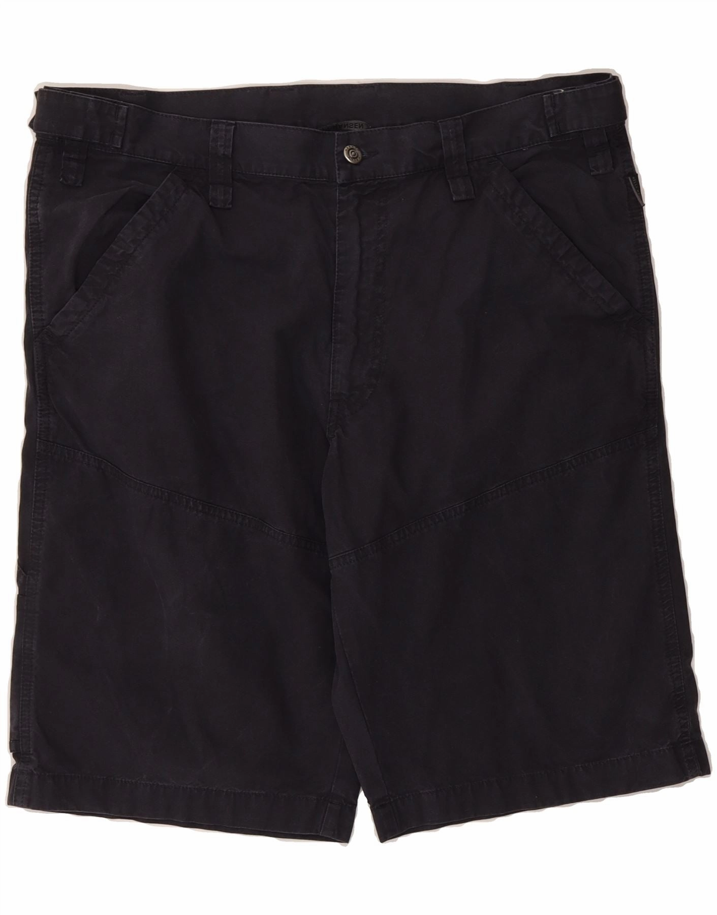 Classic Style Wrinkle Free Fabric HELLY HANSEN Mens Cargo Shorts W40 XL  Black Cotton