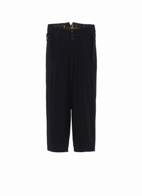 HIDDEN YELLOW INKGLEN FOLDOVER SUSPENDER PANTS Versatile Design Core Fit