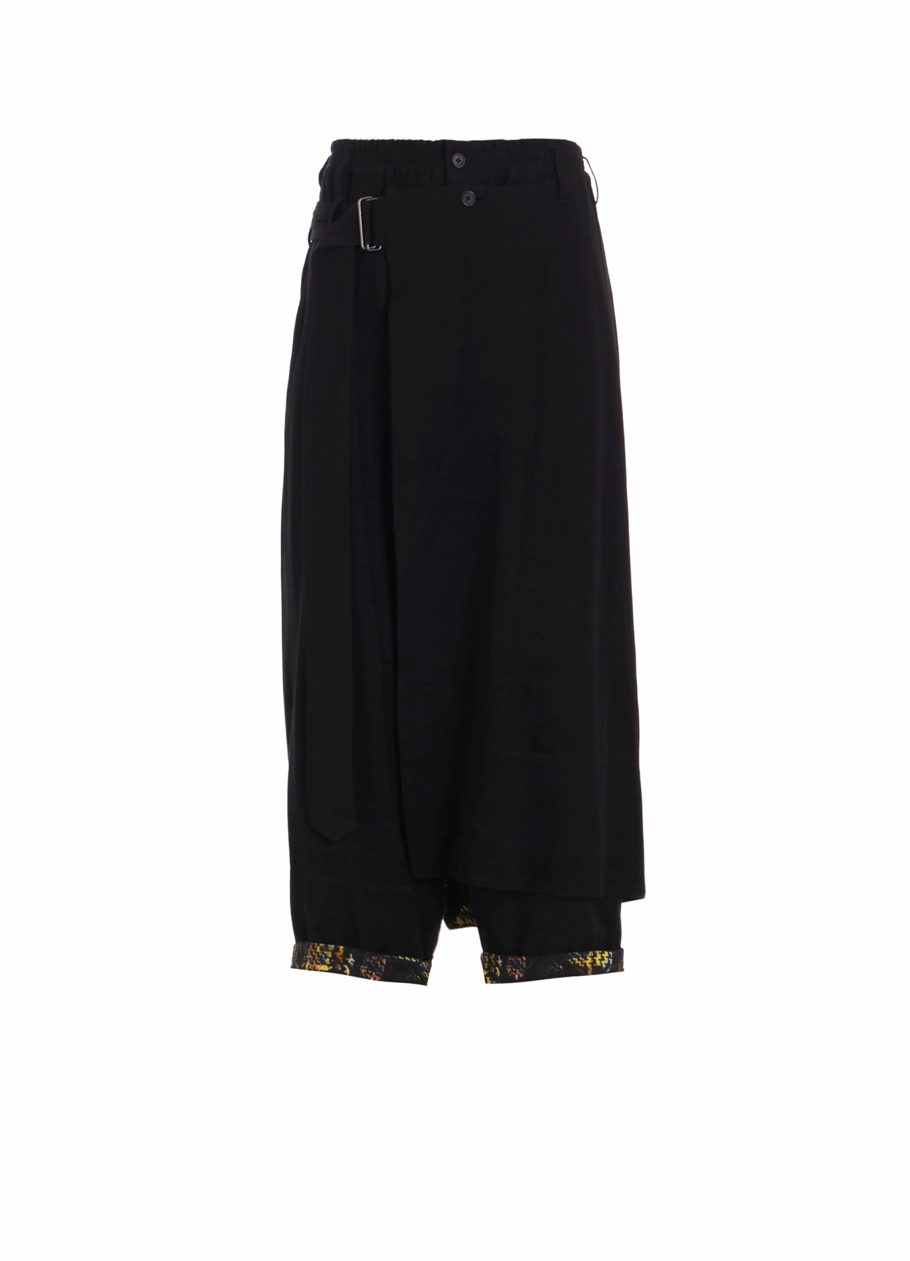 Core Essential HIDDEN YELLOW INKGLEN WRAP PANTS