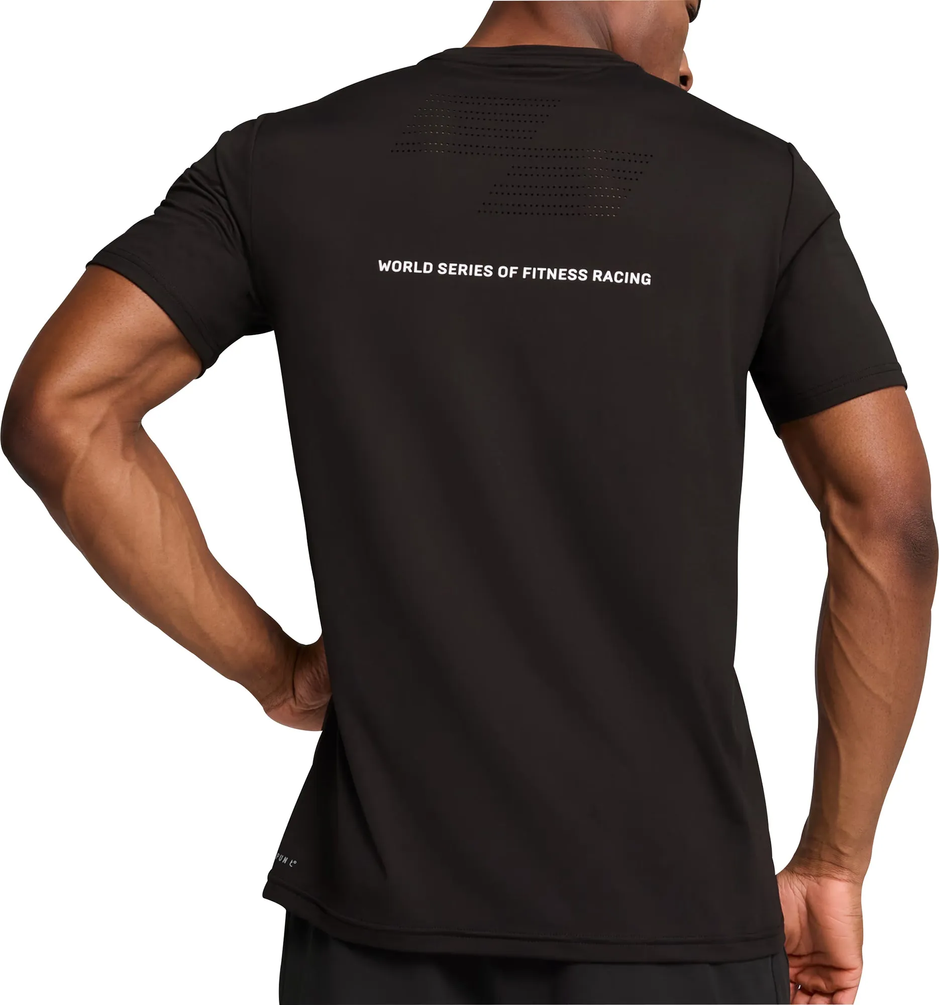 Puma X HYROX Cloudspun Short Sleeve Mens Training Top - Black Outdoor Trend