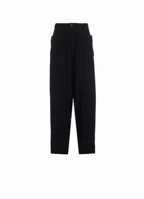 TA TUXEDO FLAP SIDE TUCK PANTS Perfectly Relaxed