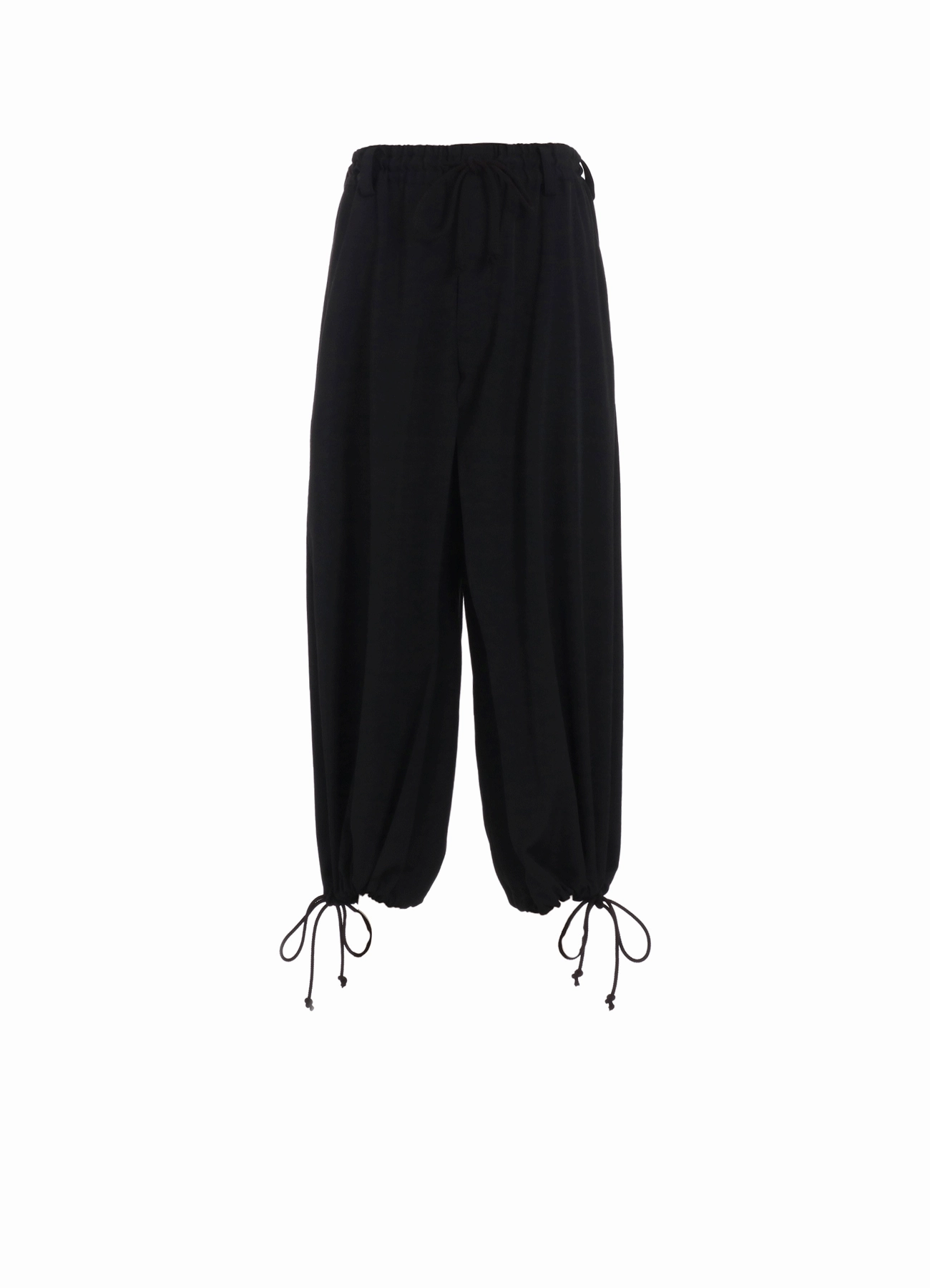 Comfy Vibes Slim Profile WASHER WOOL GABARDINE HAKAMA BALLOON PANTS