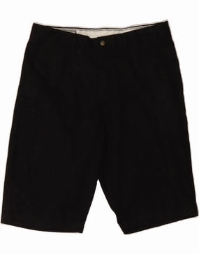 Comfy Fit VOLCOM Mens Chino Shorts W30 Medium  Black Cotton