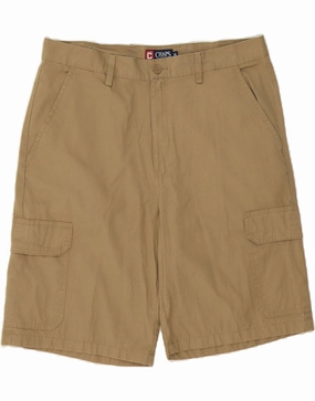 CHAPS Mens Cargo Shorts W36 Large  Beige Cotton Collectible Item Concert wear