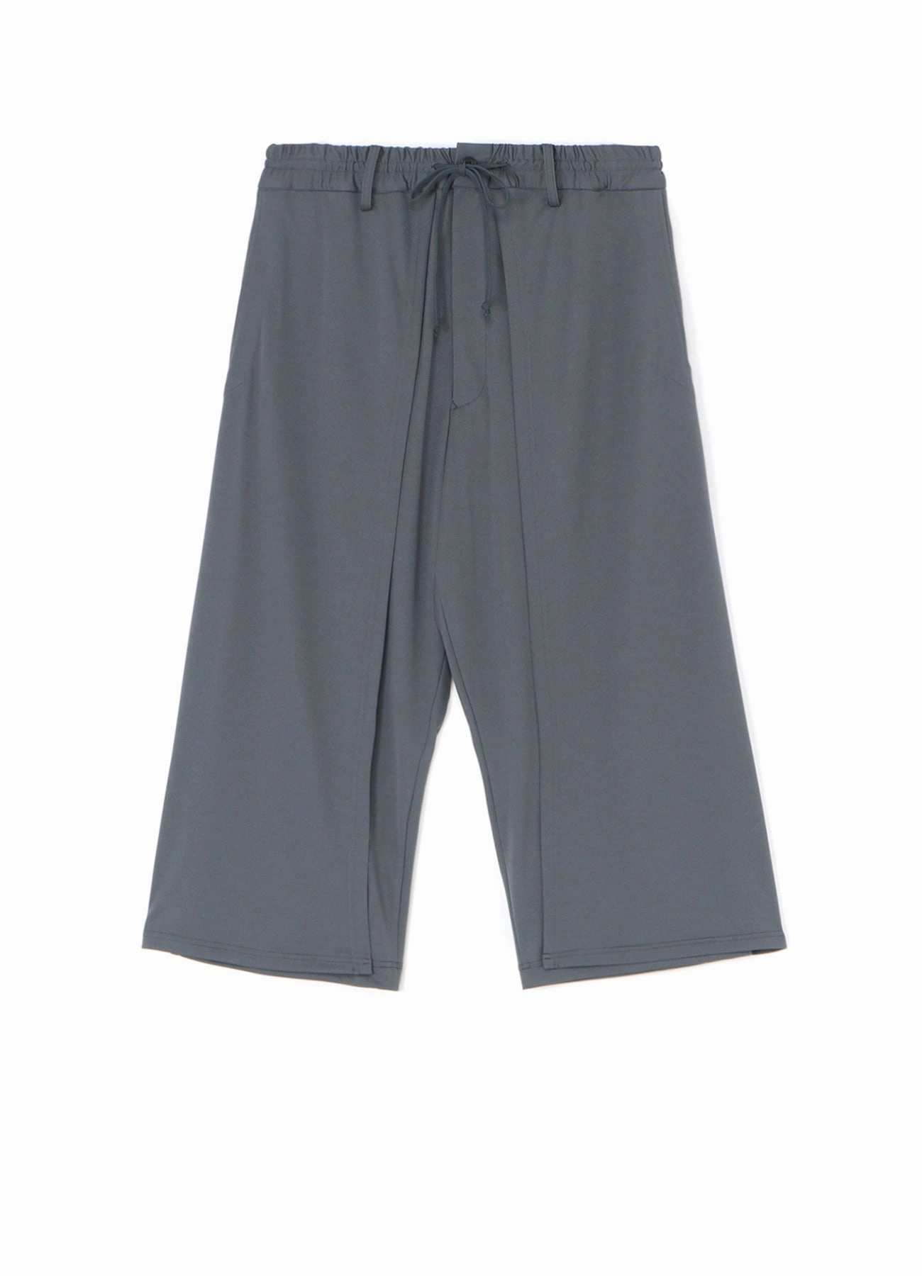 ReflectiveTrim Versatile Style HIGH-GAUGE POLYESTER SMOOTH JERSEY  LAYERED PANTS