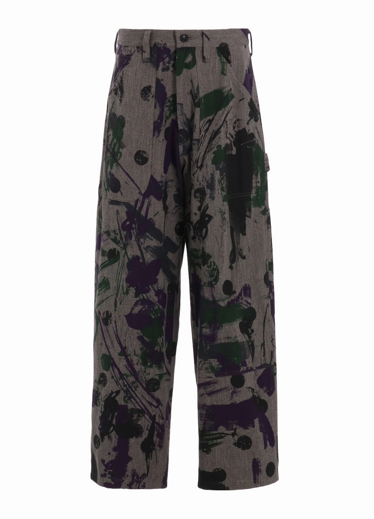 Wrinkle resistant fabric Breathable mesh lining HEATHER POLKA DOT WORK PANTS