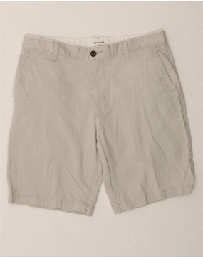 Windproof Design Anti Snag Fabric DOCKERS Mens Chino Shorts W32 Medium Grey Cotton
