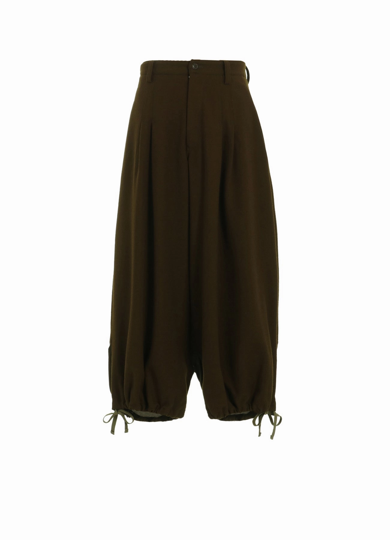 NonRestrictiveCut WOOL FLANNEL BALLOON PANTS