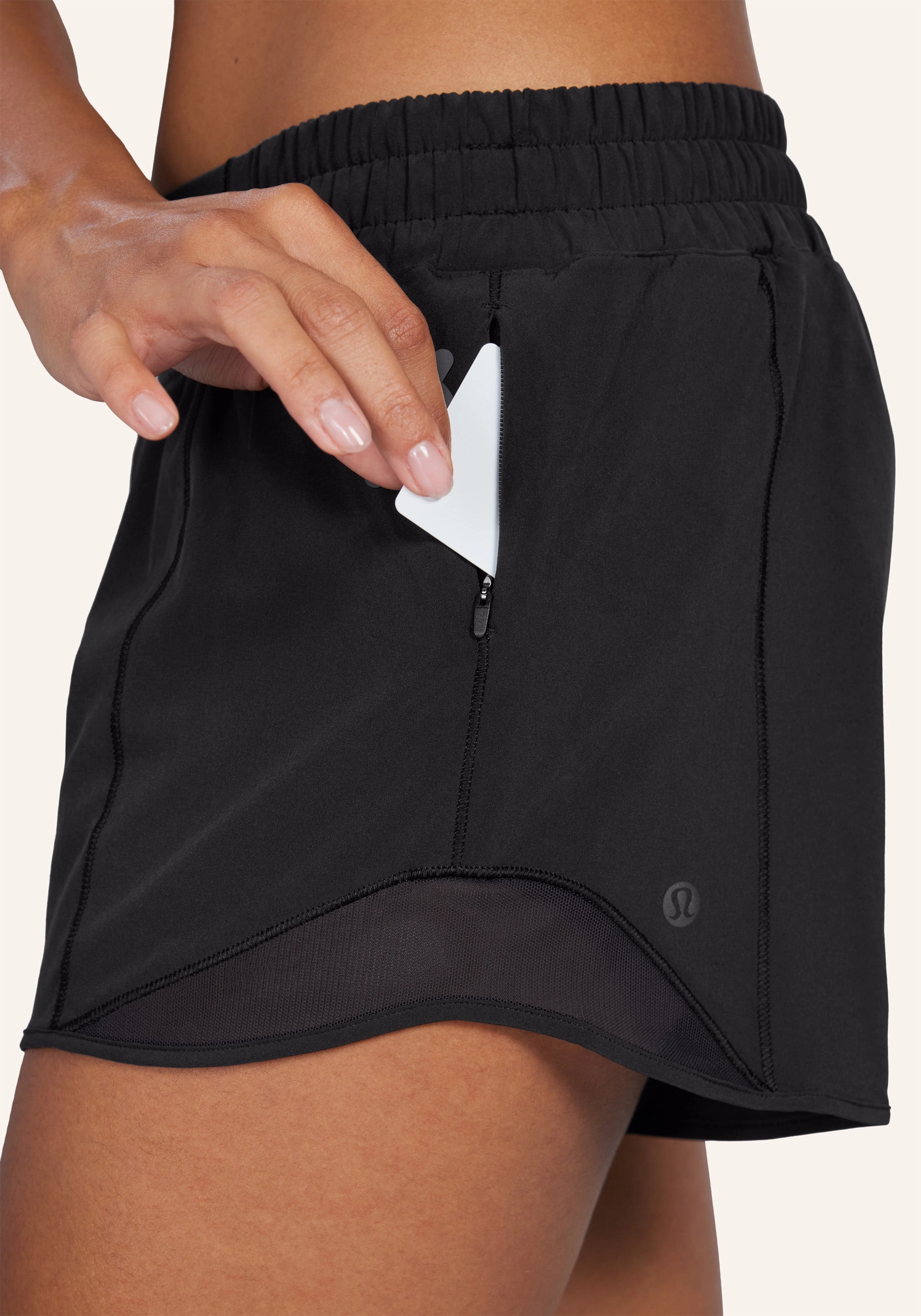 Quick Access Hotty Hot Low-Rise Lined Short 4"