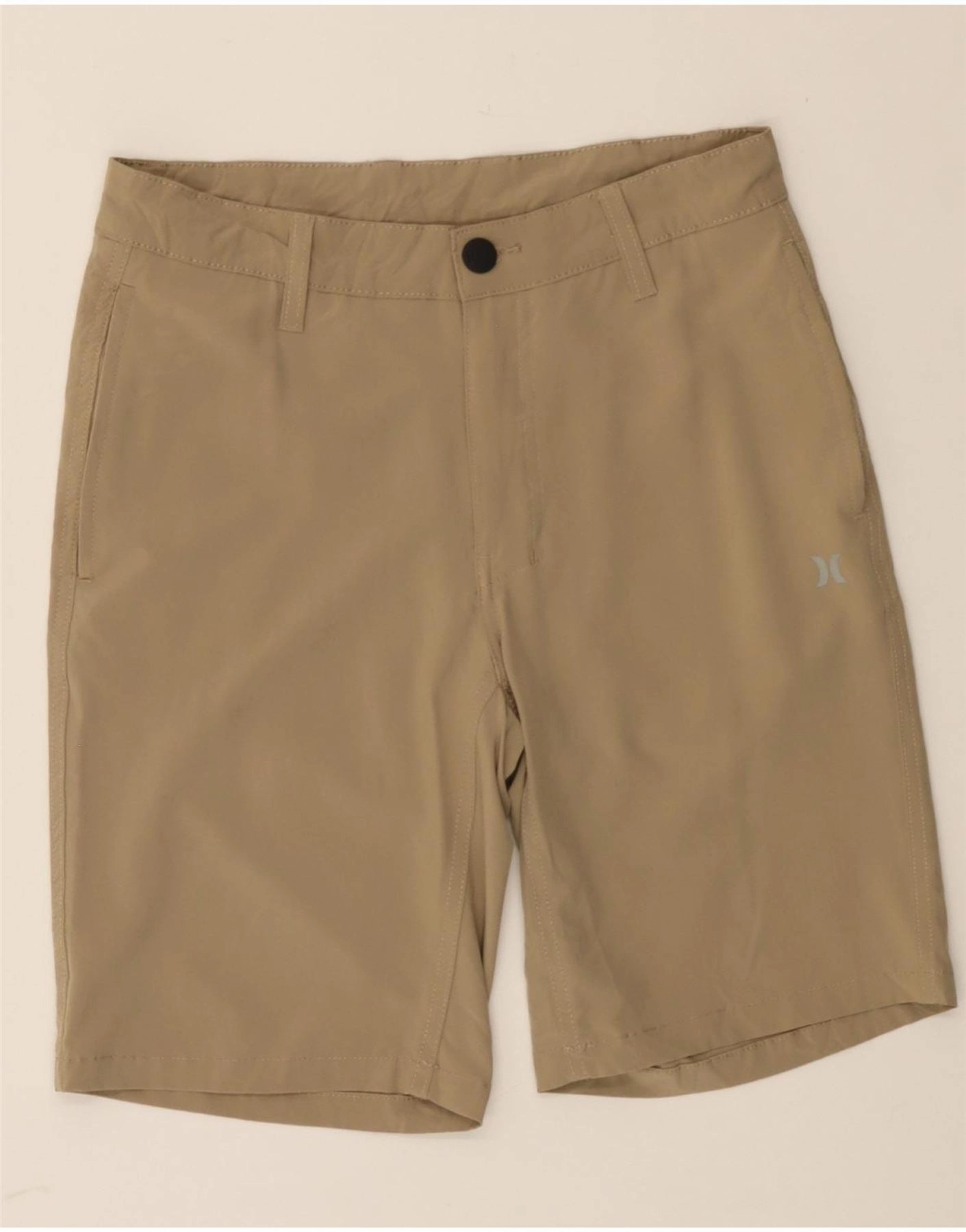 Everyday Active UPF Sun Protection HURLEY Mens Bermuda Shorts W28 Small Beige