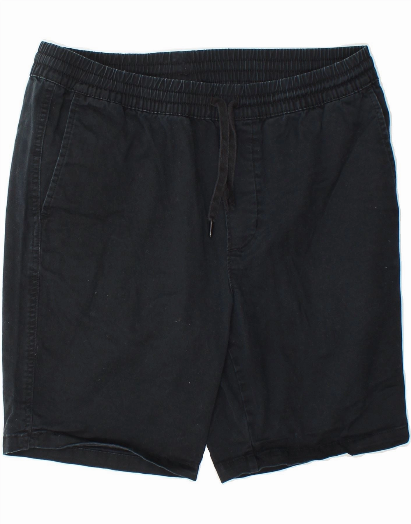 checked shorts HURLEY Mens Casual Shorts Small W36 Navy Blue Cotton
