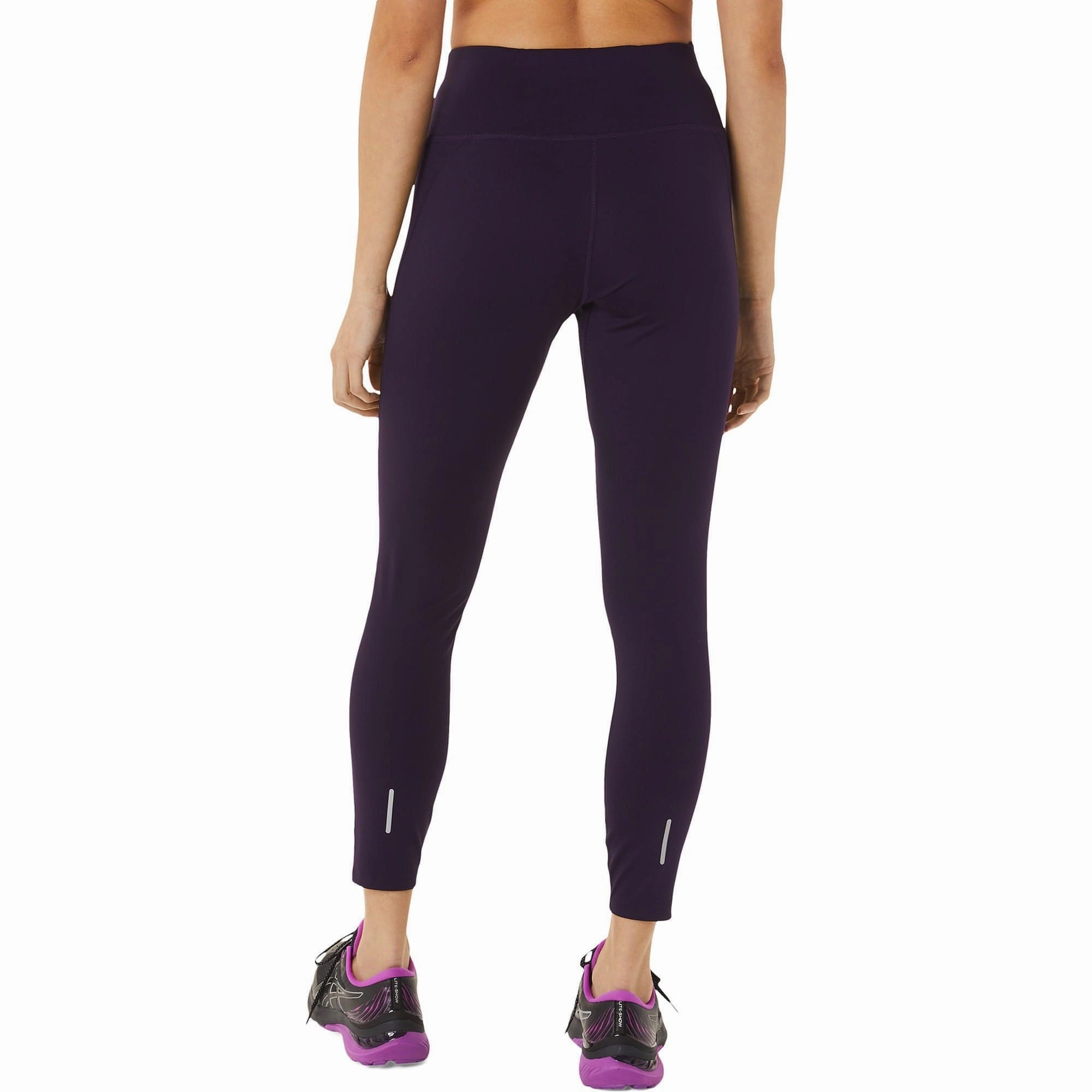 Cool Look Asics Lite-Show Womens Long Running Tights - Purple