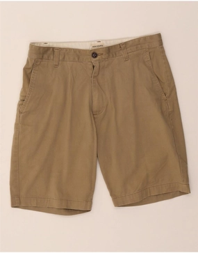 DOCKERS Mens Cargo Shorts W31 Medium Beige Cotton Tennis wear Core Stretch