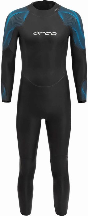 MultiStretch Panels Reflective Safety Accents Orca Apex Flex Mens Wetsuit - Black