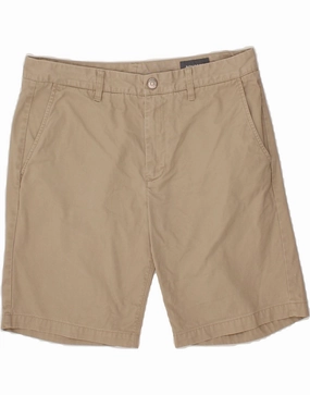 BONOBOS Mens Chino Shorts W33 Large Beige Cotton No Pressure sophisticated appearance