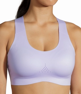 Brooks Dare Crossback 2.0 Womens Sports Bra - Purple All-Day Fabric