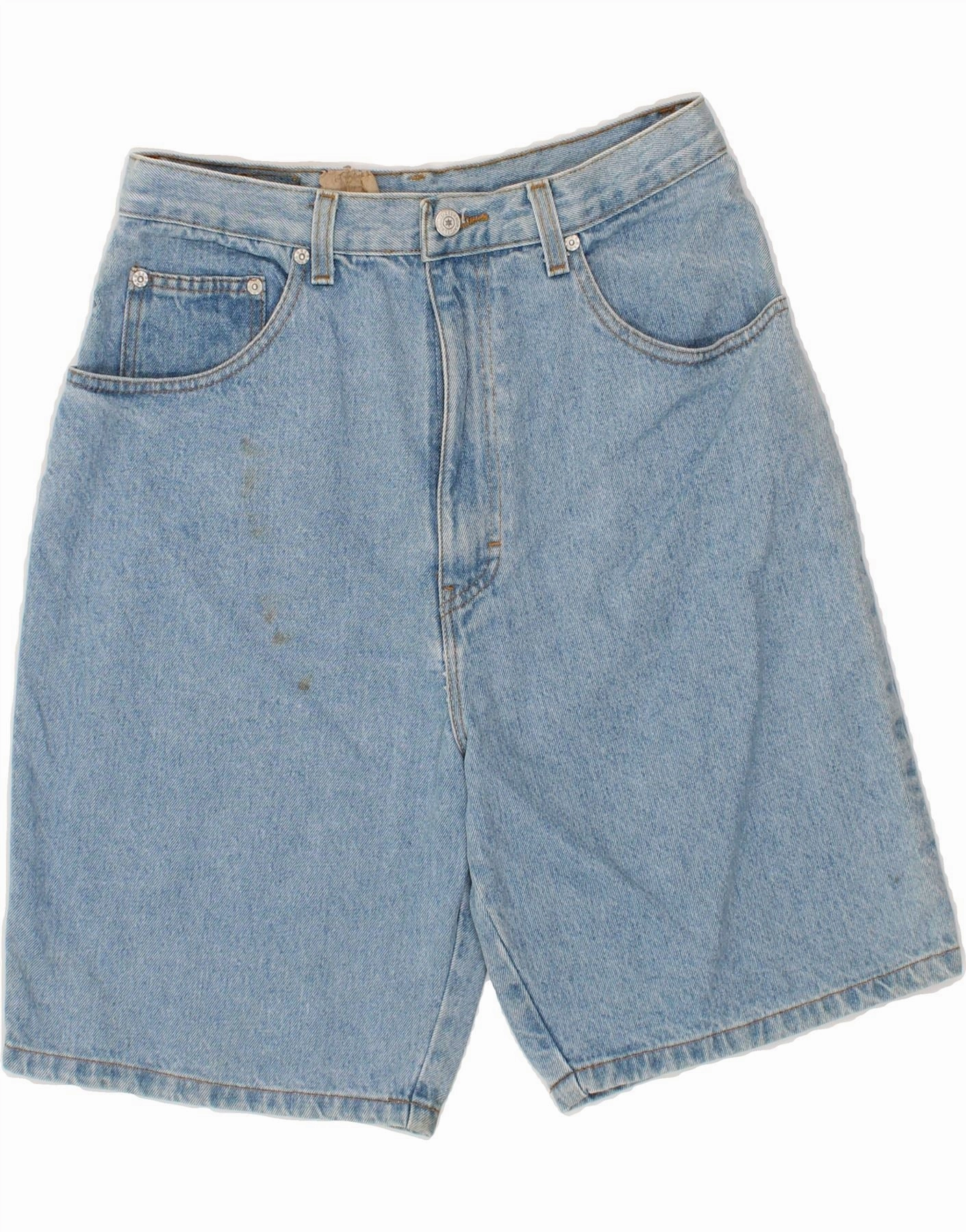 Sport Edge mid-rise OKLAHOMA Mens Denim Shorts W30 Medium Blue Cotton