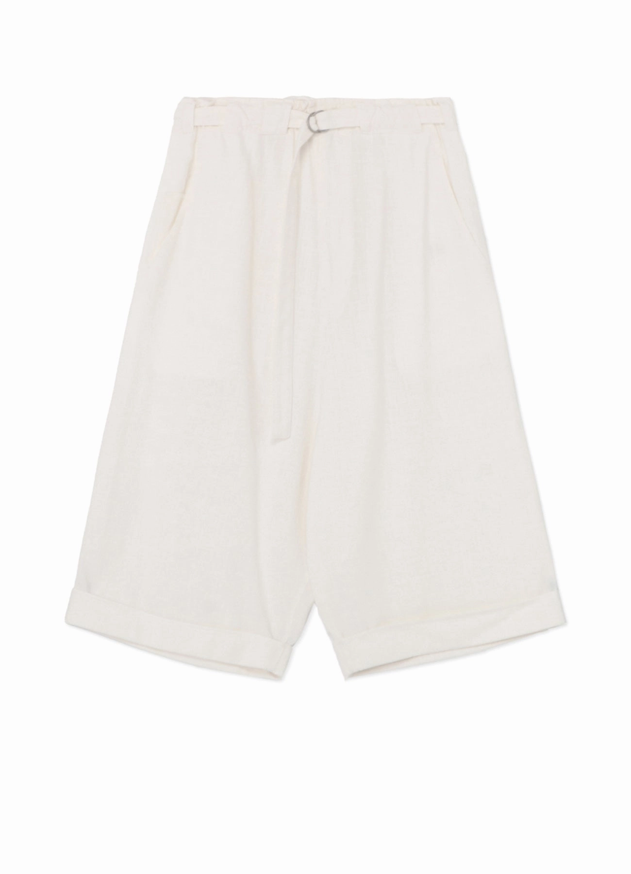 INDIAN KHADI WIDE LEG WITH MAKIN HEM Adjustable Belt Loops