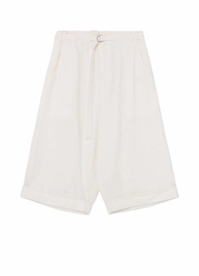 INDIAN KHADI WIDE LEG WITH MAKIN HEM Adjustable Belt Loops