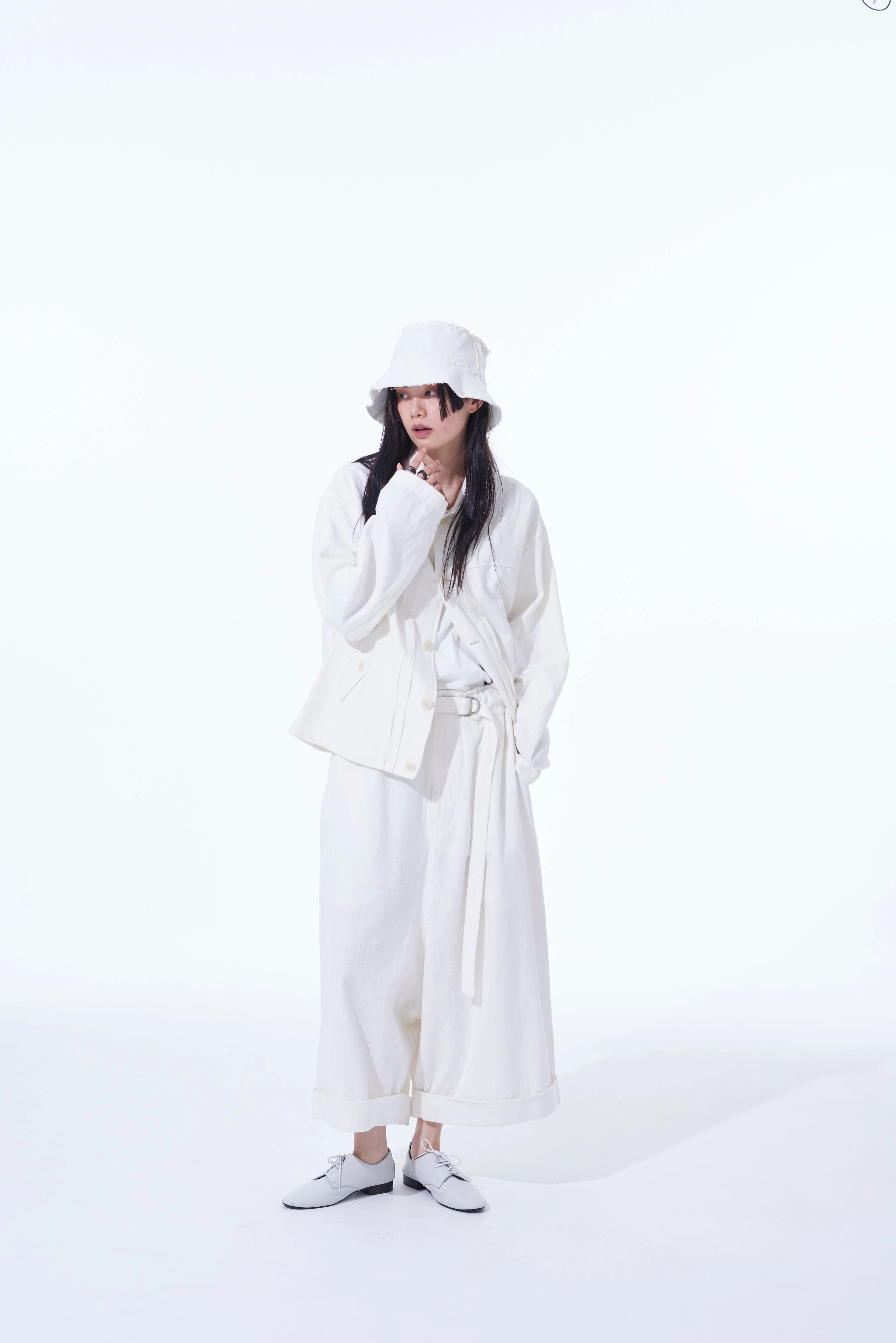 INDIAN KHADI WIDE LEG WITH MAKIN HEM Wrinklefree Stretchy Material