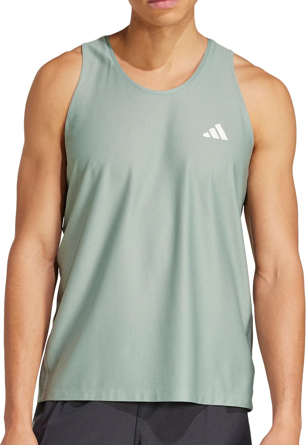 land mobile Emergency - response - suitable adidas Own The Run Mens Running Vest - Green