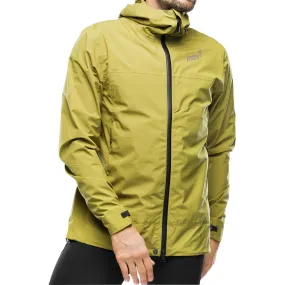Inov8 VentureLite Mens Waterproof Jacket - Green Promulgate Cozy Interior